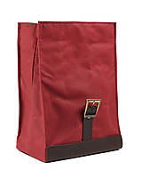 Iné tašky - Červený lunchbag. Obedar.  (s rukoväťou) - 12173906_