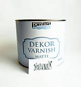 Dekor lak, záverečný lak k farbám Dekor paint soft (matný, 500 ml)