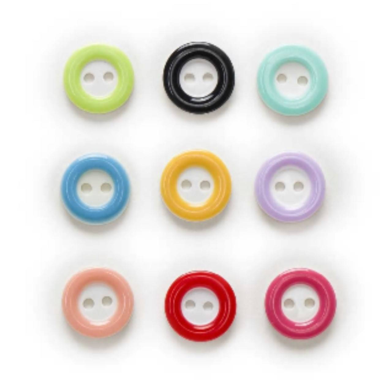 Gombíček plastový 1,2 cm