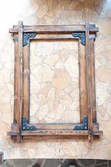 Zrkadlá - Dreveny rustikalny ram na zrkadlo starec - 12176742_