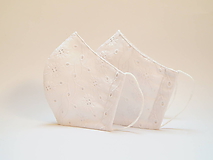 Rúška - Textilné rúško na tvár dvojvrstvové - MADEIRA, vnútro antibakteriálna bavlna - 12178393_