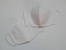 Rúška - Textilné rúško na tvár dvojvrstvové - MADEIRA, vnútro antibakteriálna bavlna - 12178394_
