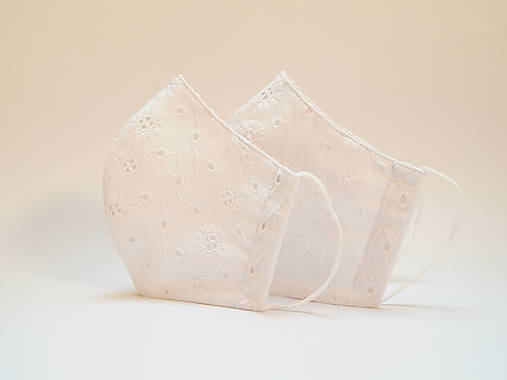 Textilné rúško na tvár dvojvrstvové - MADEIRA, vnútro antibakteriálna bavlna