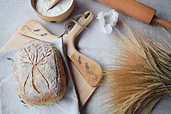 Príbory, varešky, pomôcky - Sádzacia lopata na chlieb II. - 12180411_