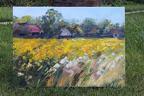 Obrazy - Zabudnutá osada - 12181668_