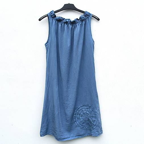 Šaty - Šaty Denim Spiral - 12186074_