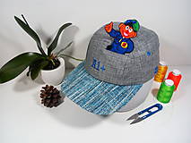 Čiapky, čelenky, klobúky - Šiltovka BLUE A1+ - 12189478_