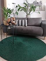 Úžitkový textil - Háčkovaný koberec Jungle - 12187730_