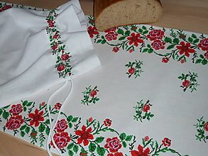 Úžitkový textil - Štóla Ruže v oblúkoch - 12195457_