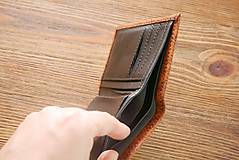 Peňaženky - Pánská peněženka - J.E. - jednoduchá a elegantní - 12194949_