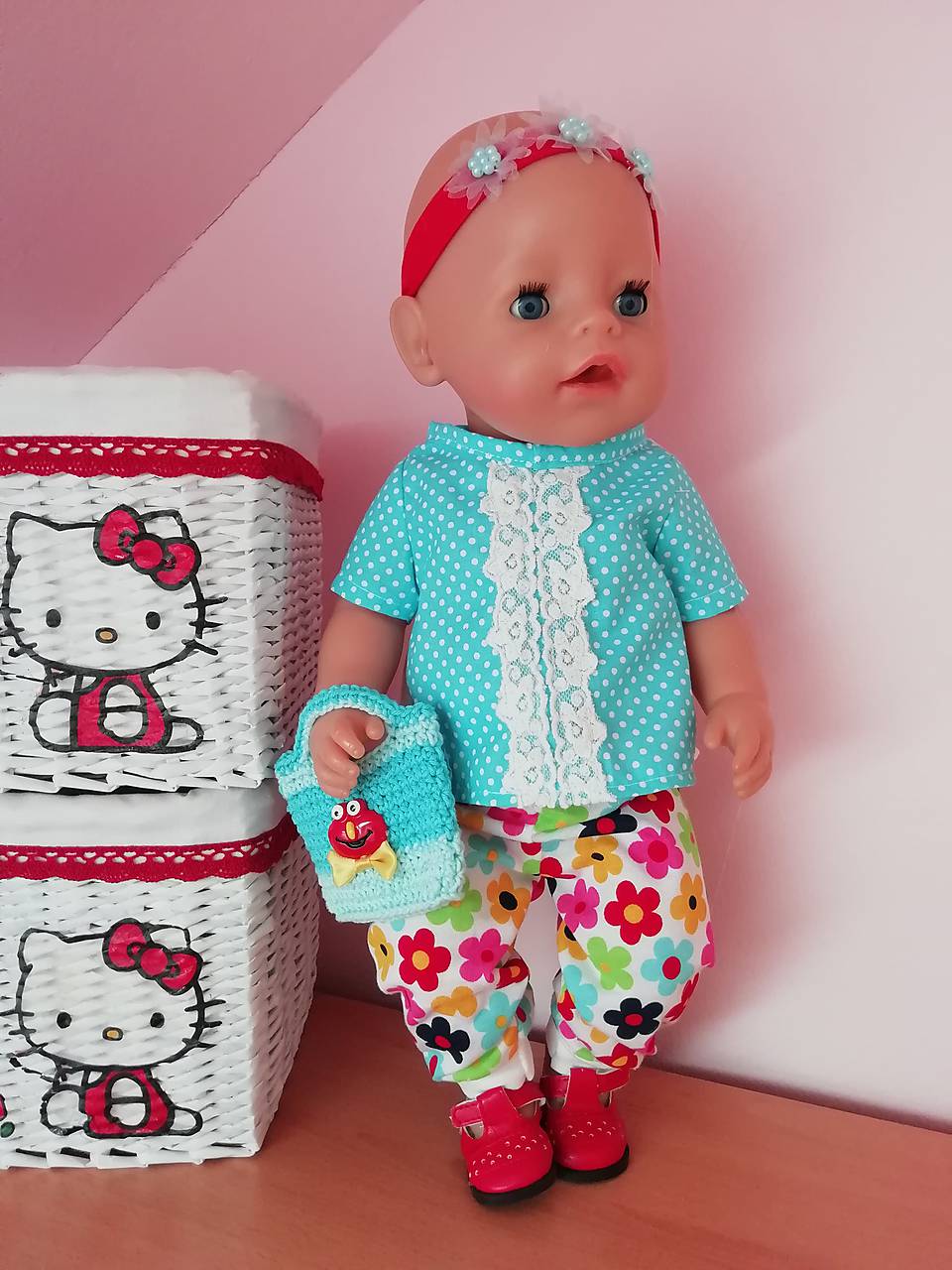 Oblečenie pre bábiku Baby born v 43 cm 