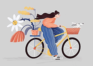 Grafika - I want to ride my bicykle - 12198903_