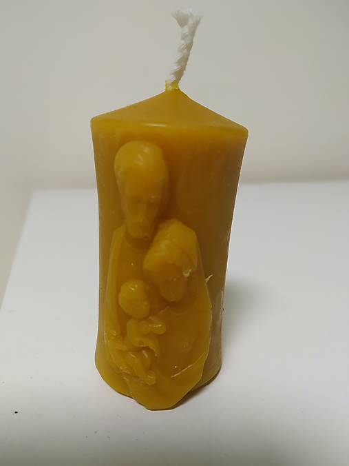 Sviečky -  Akcia - Vosková sviečka - svätá rodina - 12205977_