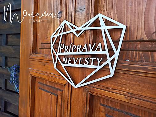 Dekorácie - Príprava nevesty a ženícha RUBY - 12204573_