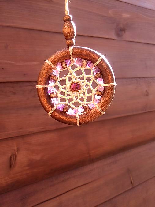 Dekorácie - WOOD mandala tvorivých schopností - 12208305_