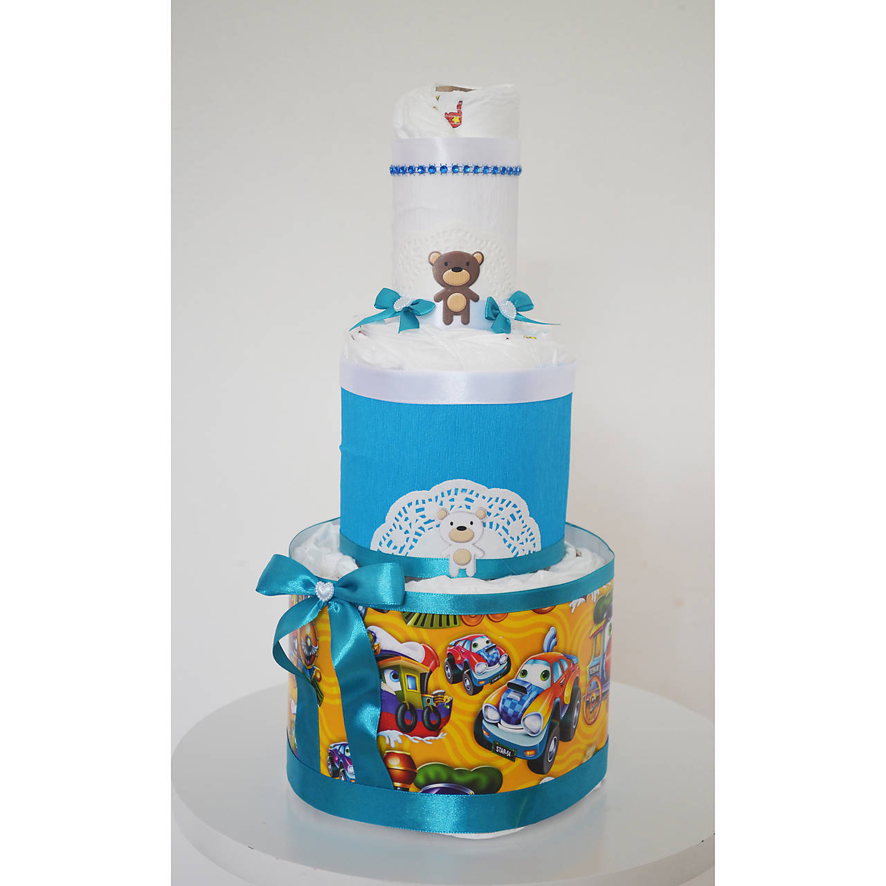 Plienková torta 6 (Veľkosť plienok č.4 (7 - 14kg))