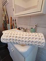 Úžitkový textil - Háčkované koberčeky do kúpeľne - 12217774_