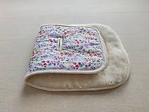 Detský textil - VLNIENKA podložka do kočíka INGLESINA APTICA Flowers kvietky l - 12216765_