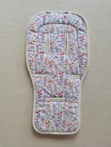 Detský textil - VLNIENKA podložka do kočíka INGLESINA APTICA Flowers kvietky l - 12216776_