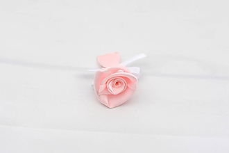 Svadobné pierka - Pierko svetlá ružová ruža - 12218953_