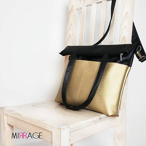 Kabelky - Alexa n.3 gold & black - 12221487_