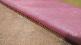 Textil - Tyl s leskom -stredná hrúbka - ružovofialova - 12223173_