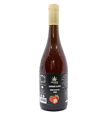Alkoholické nápoje - Jahodové korenené víno s extraktom z konopy siatej 13,5 % - 12222936_