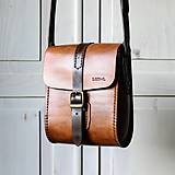 Pánske tašky - Pánska brašňa Antique leather messenger - 12232090_