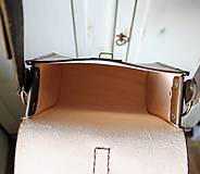 Pánske tašky - Pánska brašňa Antique leather messenger - 12232098_