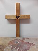 Dekorácie - Svadobný krížik  (Čerešňa) - 12230387_
