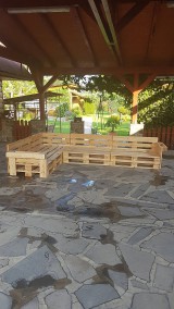 Nábytok - Sedenie z paletového dreva - 12234159_
