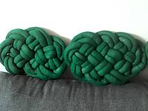 Úžitkový textil - CLOUD vankúšik (Forest zelený) - 12237105_
