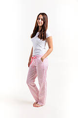 Nočná bielizeň - Laggar dámske pyžamové nohavice  - 12236541_