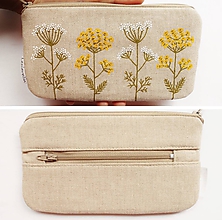 Peňaženky - Peňaženka - Lúčne kvety - 12241032_