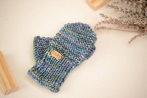 Detské doplnky - Detské rukavičky LEYA, 100% merino (THEO) - 12246282_