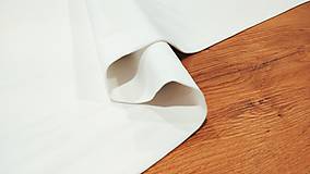 Textil - Úplet - Biela - cena za 10 cm - 12252156_