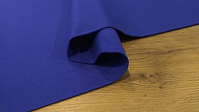 Textil - Úplet - Kráľovská modrá - cena za 10 cm - 12252094_