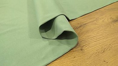 Textil - Úplet - Odtieň Zelenej - cena za 10 cm - 12252123_