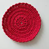 Úžitkový textil - Zábavné podšálky - 12249398_