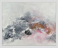 Obrazy - Pink garden, 150x120, abstraktný obraz - 12258834_