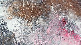 Obrazy - Pink garden, 150x120, abstraktný obraz - 12258840_