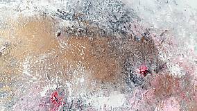 Obrazy - Pink garden, 150x120, abstraktný obraz - 12258845_