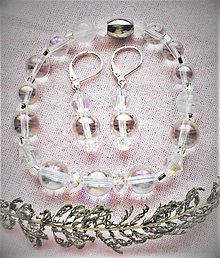 Sady šperkov - Sila a krása krištáľu (AB a brúsený krištáľ) - 12261689_