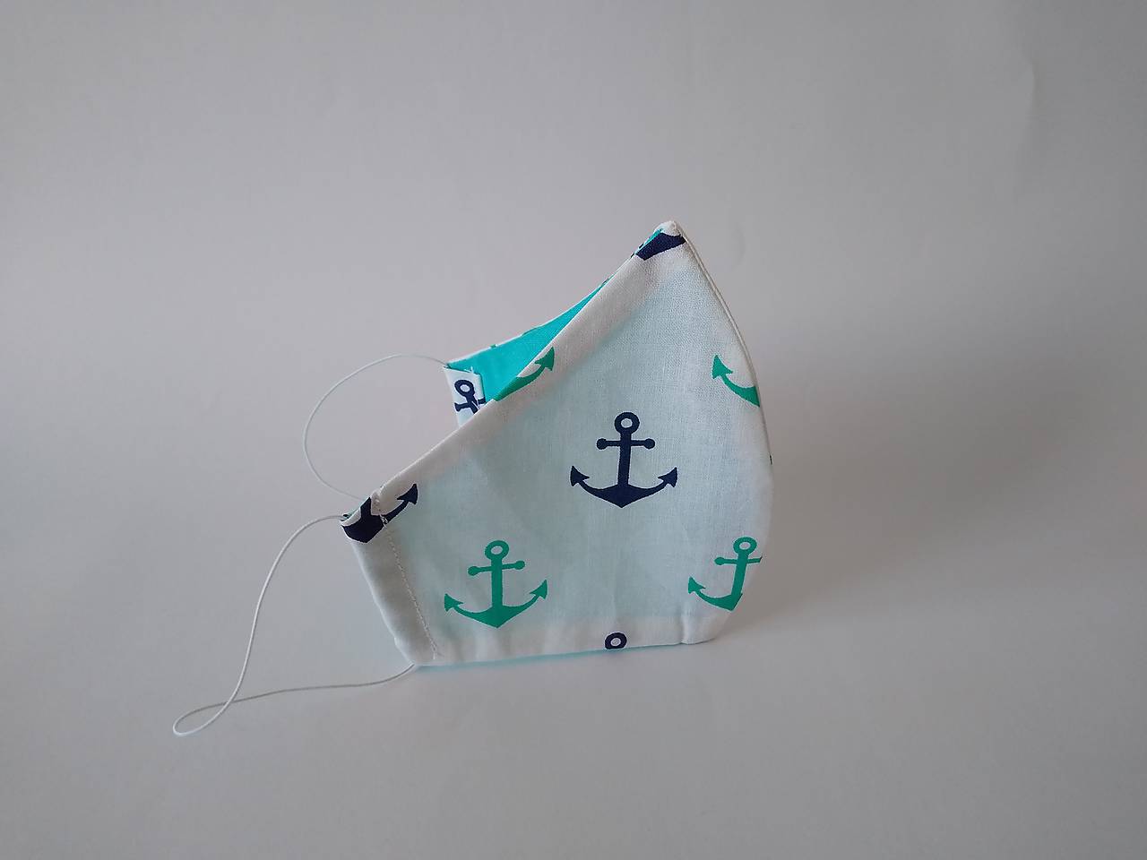 Dizajnové rúško kotvy II. tvarované dvojvrstvové