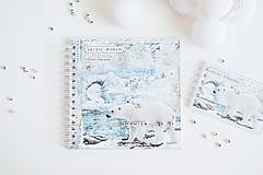 Papiernictvo - Fotoalbum - medveď biely 20x20 - 12266861_