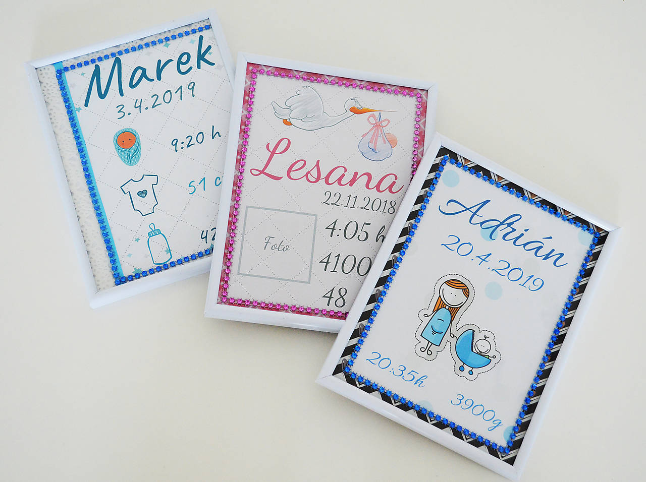 Fotorámik pre bábätko