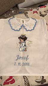 Detské oblečenie - Košieľka na krst Kid M - 12277049_