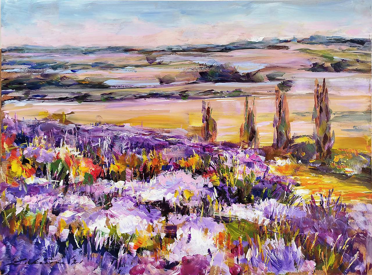 Ďaleko a fialovo...