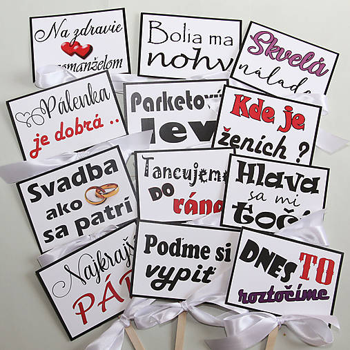 Rekvizity na fotenie set B