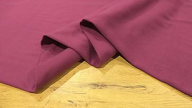 Textil - Flauš - cena za 10 centimetrov (Burgundy) - 12288938_